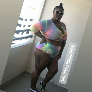 Plus Size 2 piece swimwear